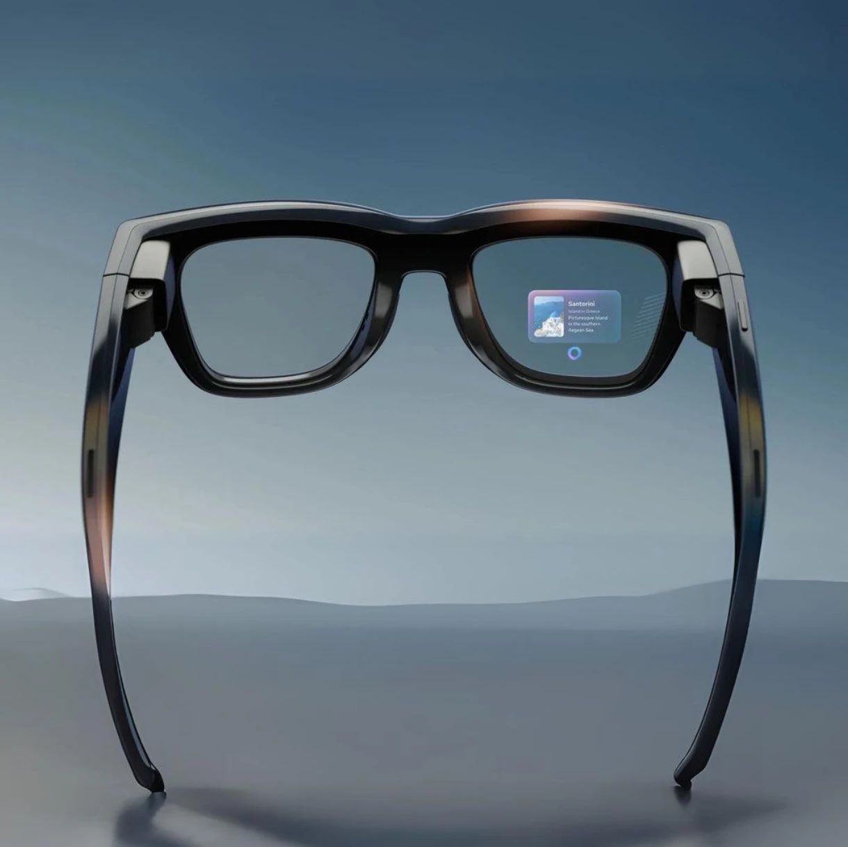 Glasses That Show Directions in Front of Your Eyes